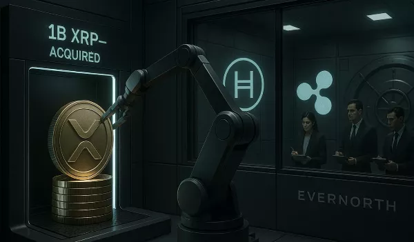 A Ripple által támogatott Evernorth 1 milliárd dollár értékben vásárol XRP-t a Hedera ETF bevezetésének napján