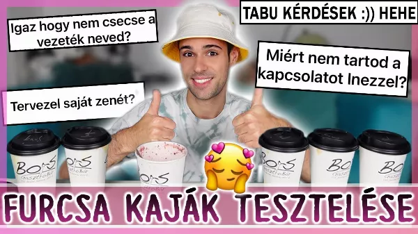 Csecse Attila furcsa kajákat tesztelt, imádják a teenagerek!