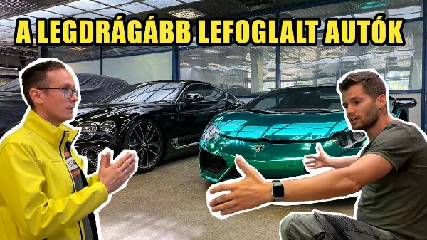 Lamborghinit árul a NAV? Vajon érdemes licitálni?
