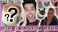 Csecse Attila végre elmondhatja - új videó a csatornáján, melyből kiderül a titok.