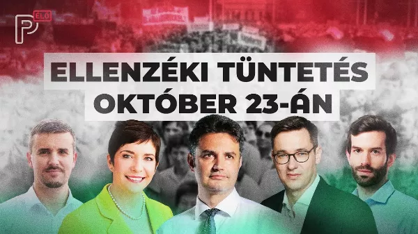 ÉLŐ ADÁS az összellenzéki megemlékezésről