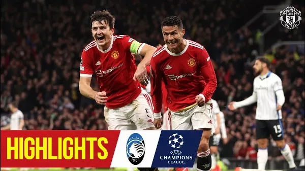 Ronaldo bomba góllal tért vissza! Manchester United 3-2 Atalanta (UEFA Bajnokok Ligája)