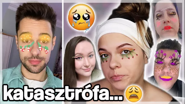 Katasztrófális sminket kapott Csecse Kitti! Neked hogy tetszik? Nézd meg a videót!