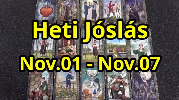 Ezen a heti jósláson beszarsz! Jóslás november első hetére mindenkinek