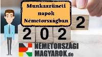 Munkaszüneti napok Németoszágban 2022, ünnepnapok Németországban 2022-ben