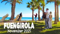 Fuengirola 2021 novemberében 