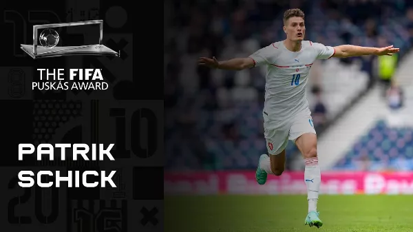 Puskás-díj jelölt 2021: Patrik Schick gólja