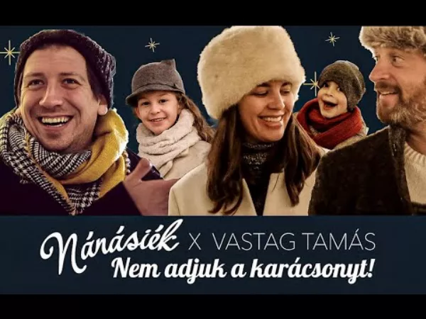 Vastag Tamásék nem adják a karácsonyt! - Ünnepi dallal jelentkeztek!