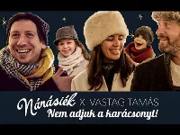 Vastag Tamásék nem adják a karácsonyt! - Ünnepi dallal jelentkeztek!