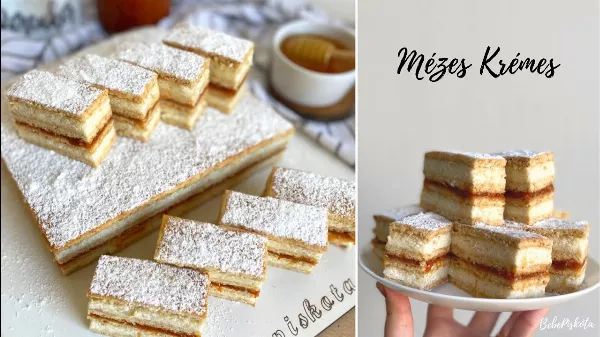 Hogyan készíts csudafini mézes-krémest? Grízes mézes krémes recept
