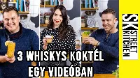 3 whiskys koktél a Street Kitchentől
