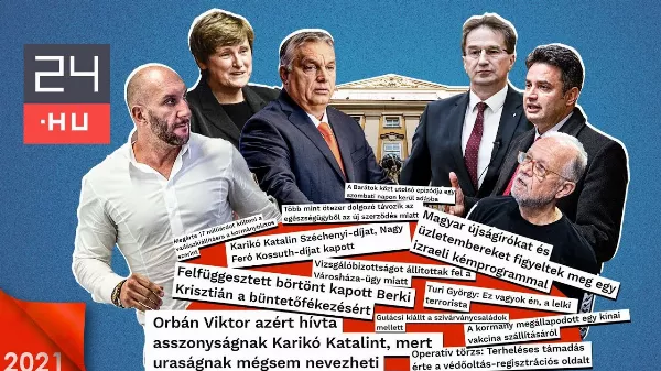 Hat percben foglalta össze 2021 történéseit a 24.hu