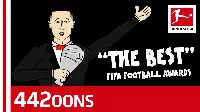 Lewandowski az év férfi labdarúgója 2021-ben, a 442oons egy animációval köszöntötte.