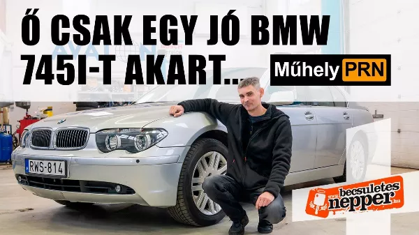 BMW 745i: van feljebb - Egy tanulságos BMW tesztelés 