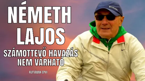 Németh Lajos kerékpárral kíséri Palikot és csak storyzik folyamatosan!