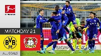 7 gól a rangadón, nézd meg, hogy rúgott egy ötöst a Leverkusen Dortmundban