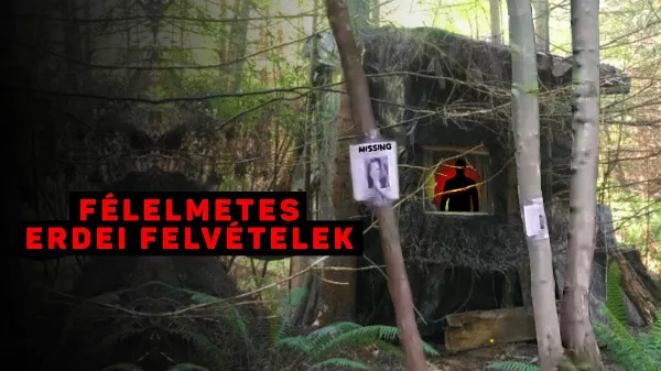 3 hátborzongató felvétel az erdők mélyéről