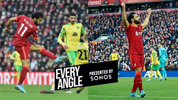 Mo Salah 150. gólja emlékezetes marad, saját kapusától kapta a gólpasszt, majd mindenkit meghülyített