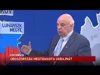 Nógrádi György elemzi az orosz - ukrán helyzetet az M1-en 