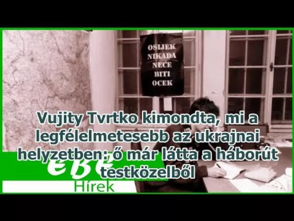 Vujity Tvrtko kimondta, mi a legfélelmetesebb az ukrajnai helyzetben