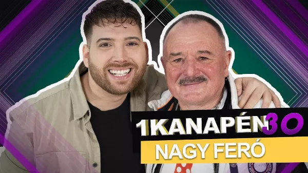 Nagy Ferő a ZshowTime 1Kanapén30 műsorában