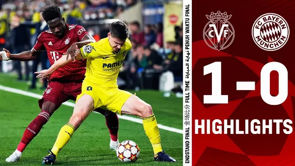 Hátrányba került a Bayern a Villareallal szemben a bajnokok ligájában, nagyon sz..r napot fogtak ki