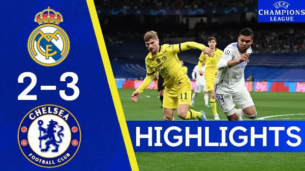 Hiába nyert a Chelsea Madridban, kiesett a Bajnokok Ligájából, a Real Madrid került a 4 közé