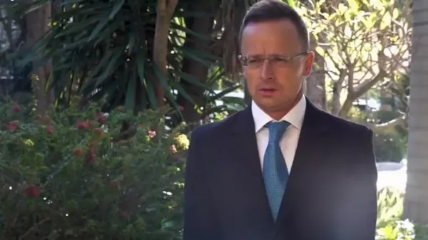Szijjártó Péter a kőolajembargóról