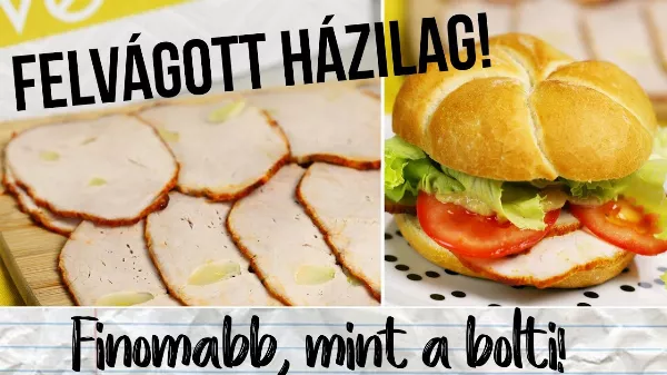 Készítsetek otthon felvágottat! - Házi kemencés sertéskaraj