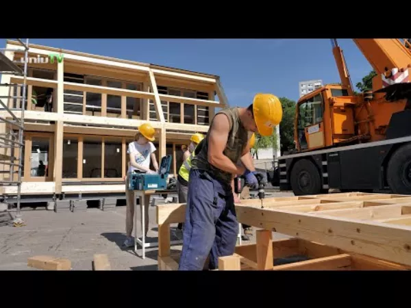 A Lungs of the City (A város tüdeje) pályázati épületét a világ első számú építészeti innovációs egyetemi házépítő versenyére, a Solar Decathlonra a Waberer's csoport szállítja