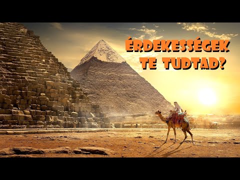 Érdekességek híres épületekről - Egyiptomi piramisok és a Királyok völgye