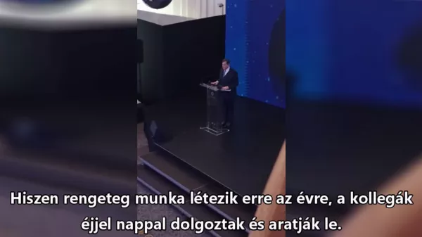 Az eredeti jobb, mint Bödőcs! Mészáros Lőrinc beszéde az MKB karácsonyi partyján! Vajon a protokoll főnök még ott dolgozik?