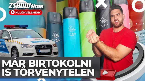Nyomoz a rendőrség! Az Elf Bar birtoklása is törvényellenes!