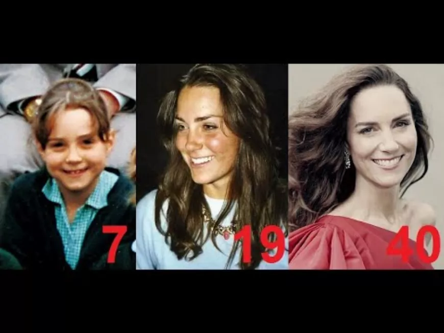 Kate Middleton élete 0-40 éves koráig