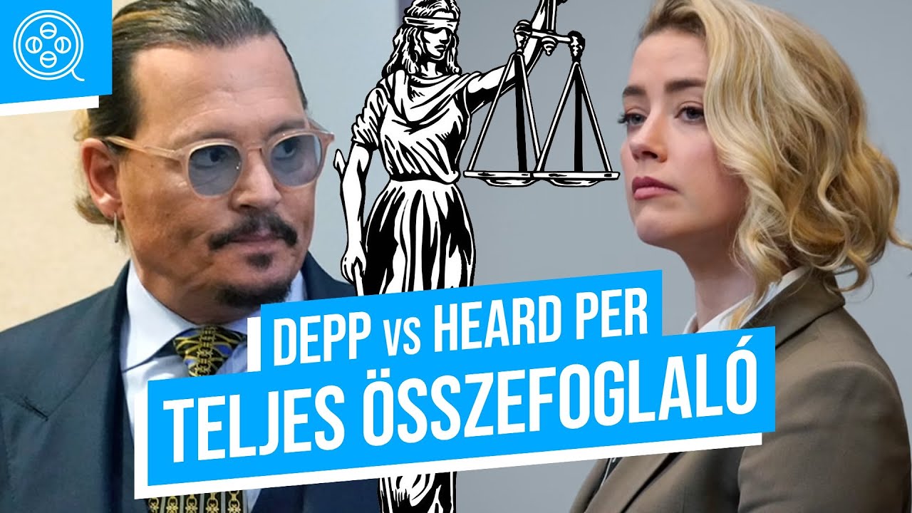 Ha mindent tudni akarsz Johnny Depp és Amber Heard peréről, akkor ezt a videót nézd meg!