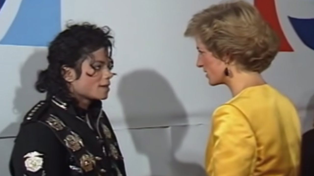 Michael Jackson találkozik Diana hercegnővel és Charles herceggel