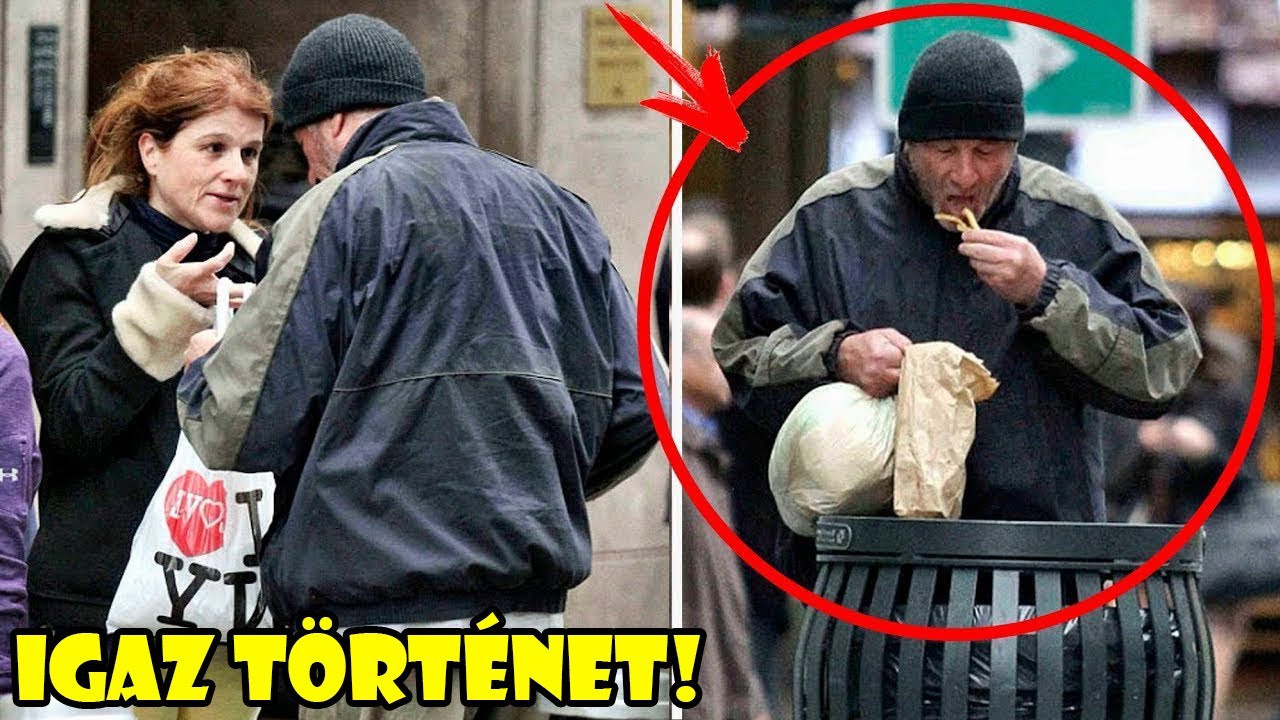 Nő ételt adott a hajléktalan férfinak, de aztán kiderült, hogy akinek segíteni akart az ...