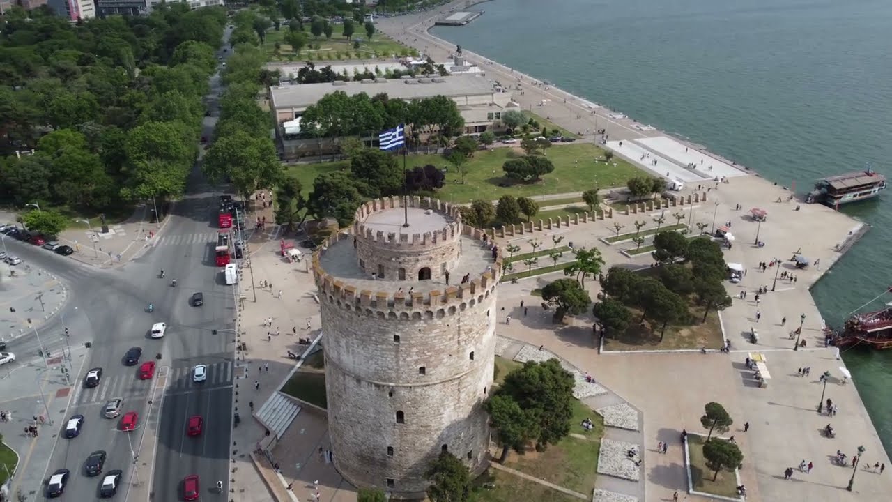 Thessaloniki, mint görög uticél - felfedezés drónnal