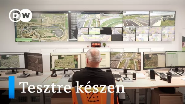 Önvezető autókat is tesztelnek Zalaegerszegen | Játszótér a világ járműiparának