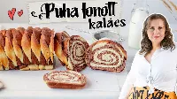 Puha csíkos kalács recept ❤️👌 családi kedvenc