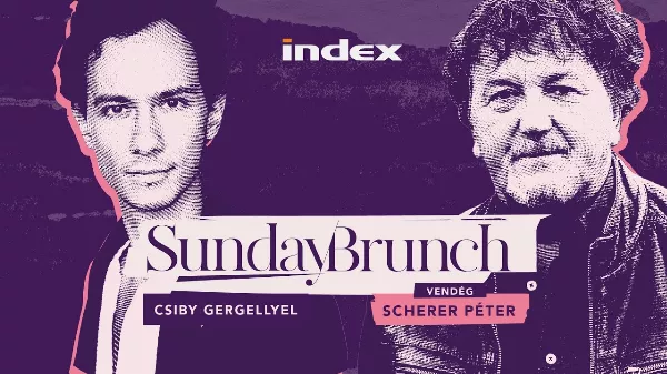 Pepe, azaz Scherer Péter a Sunday Brunchban