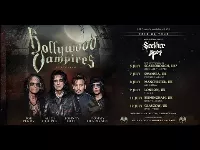 Kirobbanó, eget-földet rengető show-val érkezik Budapestre a Hollywood Vampires 2023. július 18-án a Sportarénába.