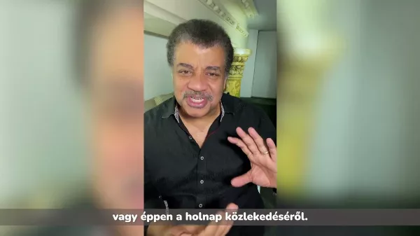 MVM Future Talks 2022 - Mit üzen a magyaroknak Neil deGrasse Tyson?