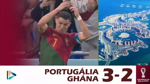 Ronaldo az 5. vébéjén is betalált! Portugália - Ghána 3-2