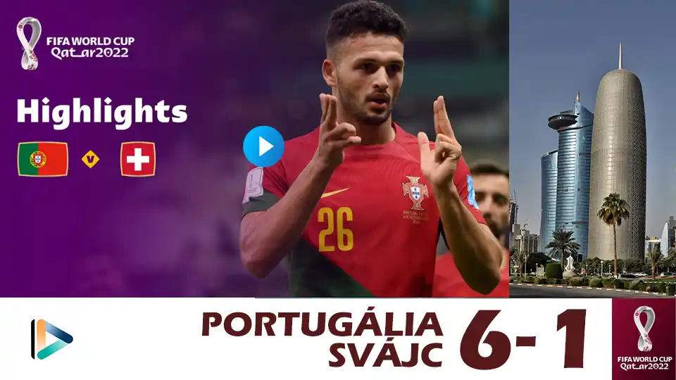 Portugália átgázolt Svájcon! Megszületett a VB első mesterhármasa!