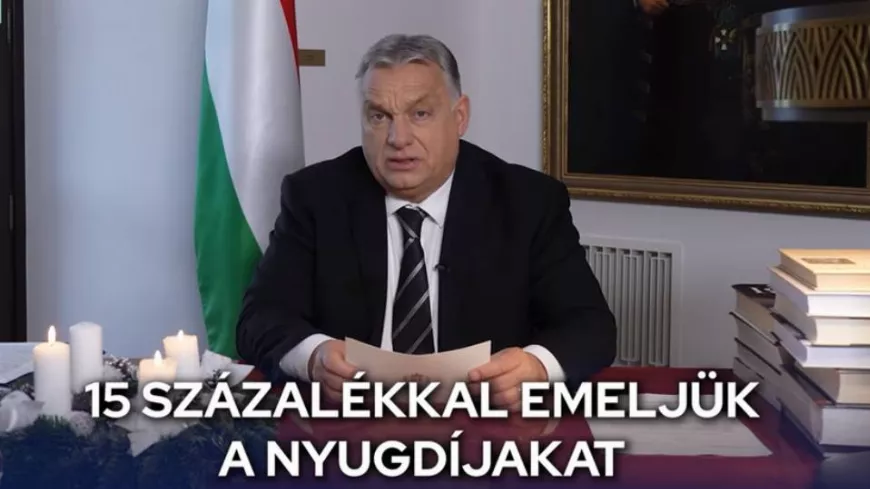 15% nyugdíjemelést jelentett be Orbán Viktor