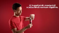 Coca-Cola - Új, palackhoz rögzített kupakok