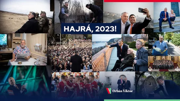 Boldog új évet, Magyarország! Orbán Viktor videóüzette