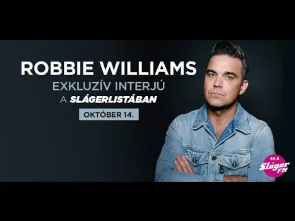 Hálószobai ágyából adott interjút Robbie Williams 