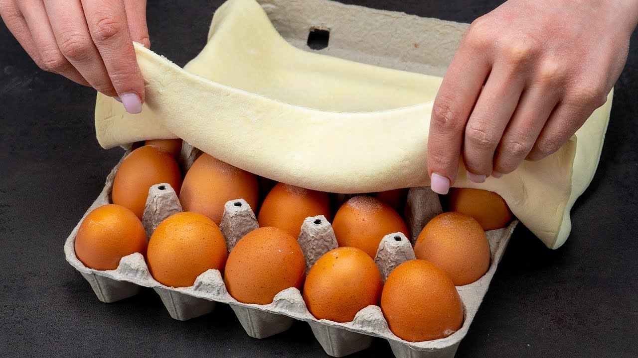 Így készíts leveles desszertet a tojástartó felhasználásával!